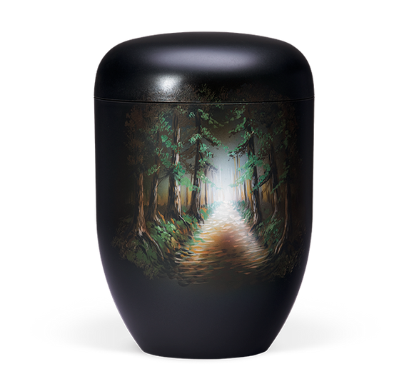 Heiso Elegance Blume Airbrush Bio Urne