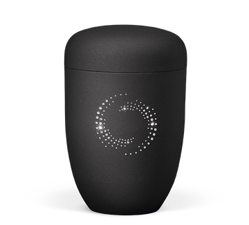 Heiso Elegance crystals organic urn