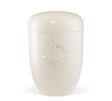 Heiso Elegance crystals organic urn - 0