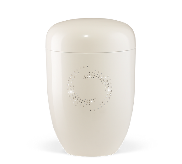 Heiso Elegance crystals organic urn