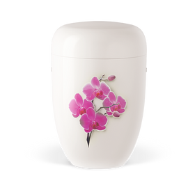 Heiso Elegance Blume Airbrush Bio Urne