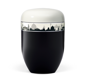 Heiso Elegance Skyline Bio Urne