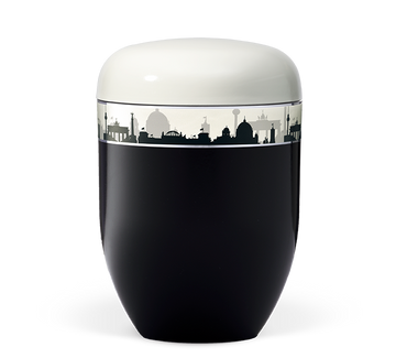 Heiso Elegance Skyline Bio Urne