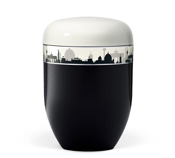 Heiso Elegance Skyline Bio Urne