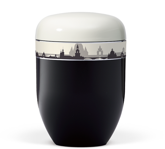 Heiso Elegance Skyline Bio Urne