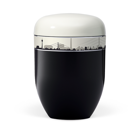 Heiso Elegance Skyline Bio Urne