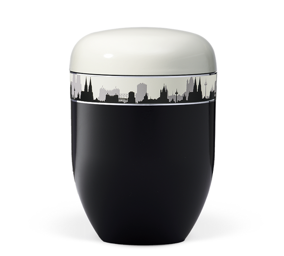 Heiso Elegance Skyline Bio Urne