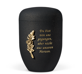 Heiso Elegance mourning text organic urn