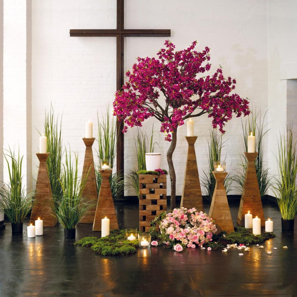 Blütenbaum in verschieden Farben