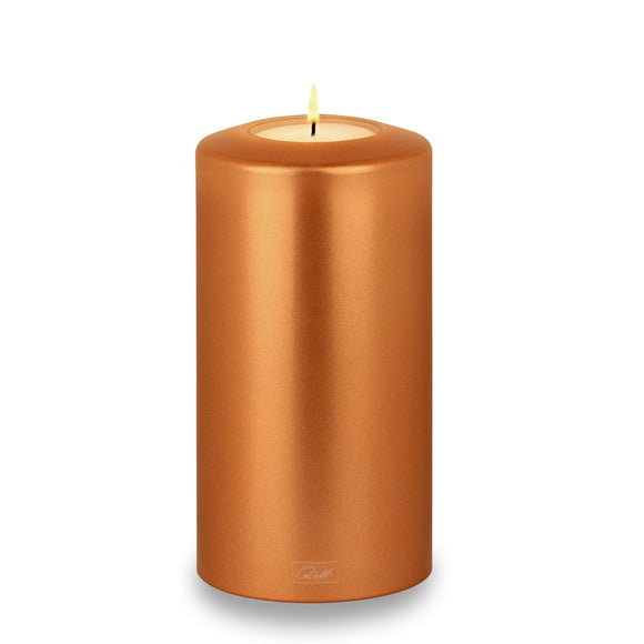 Qult Classic Porte-bougie à chauffe-plat en forme de bougie métallique