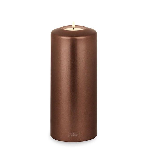 Qult Classic Porte-bougie à chauffe-plat en forme de bougie métallique