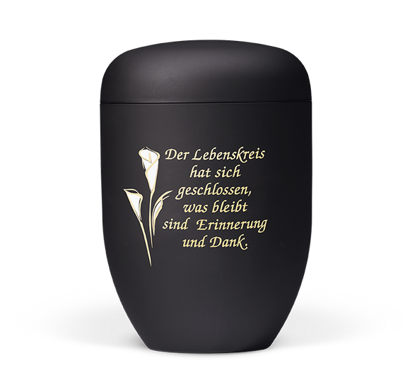 Heiso Elegance Trauertext Bio Urne