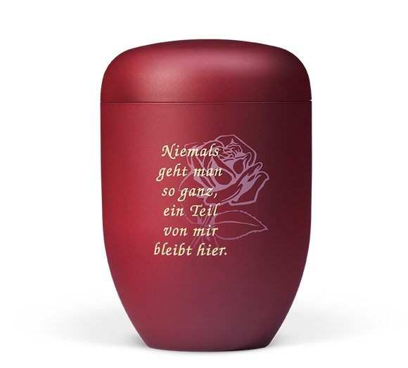 Heiso Elegance Trauertext Bio Urne