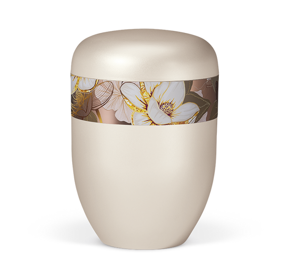 Heiso Elegance Rosé Gold organic urn