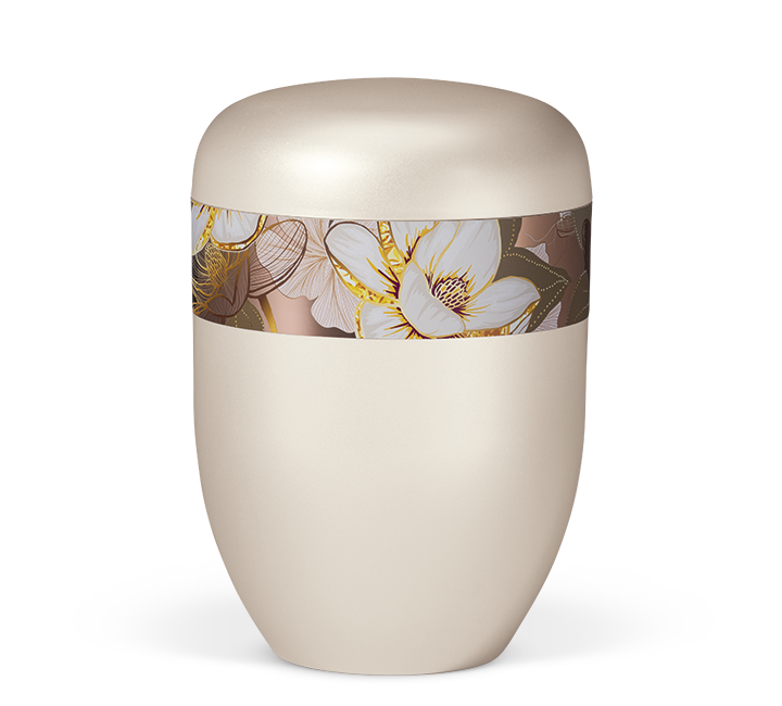 Heiso Elegance Rosé Gold organic urn