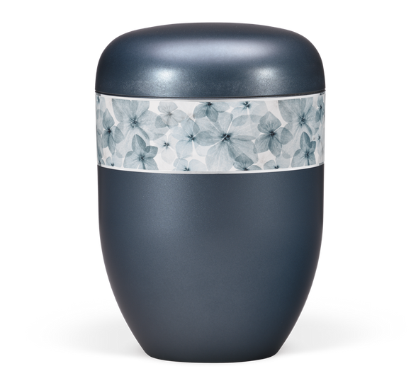 Heiso Elegance Blau Perlmutt Bio Urne