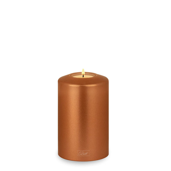 Qult Classic Porte-bougie à chauffe-plat en forme de bougie métallique