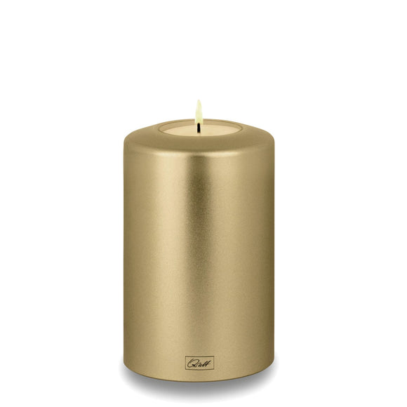 Qult Classic Porte-bougie à chauffe-plat en forme de bougie métallique