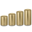 Qult Classic Porte-bougie à chauffe-plat en forme de bougie métallique-1