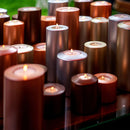 Qult Classic Porte-bougie à chauffe-plat en forme de bougie métallique-2