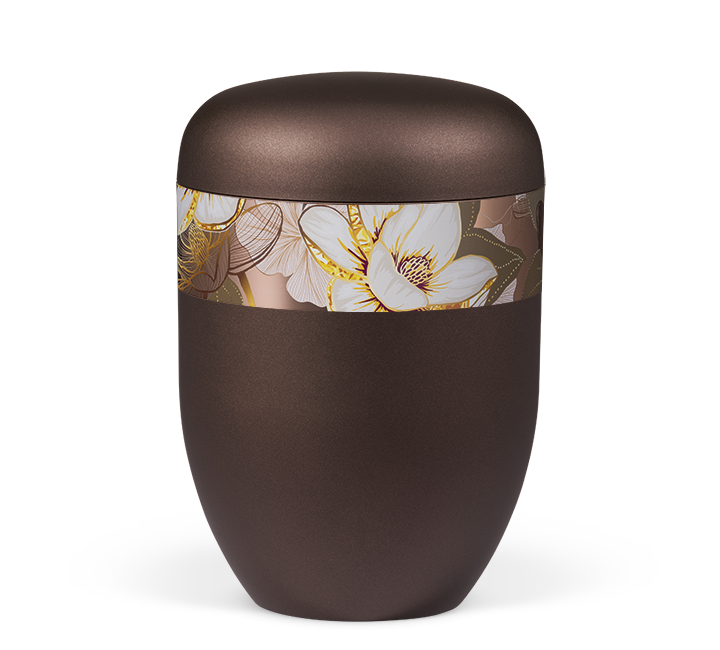 Heiso Elegance Rosé Gold organic urn - 0