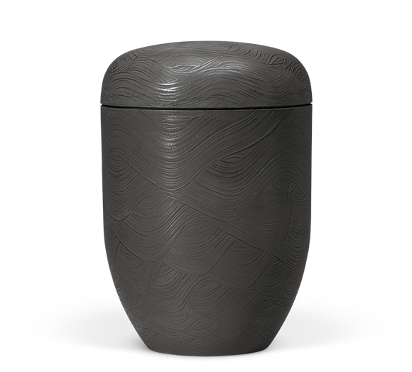 HeisoElegance Wellenmotiv Bio Urne