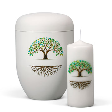 Heiso Elegance Motiv bedruckt Bio Urne