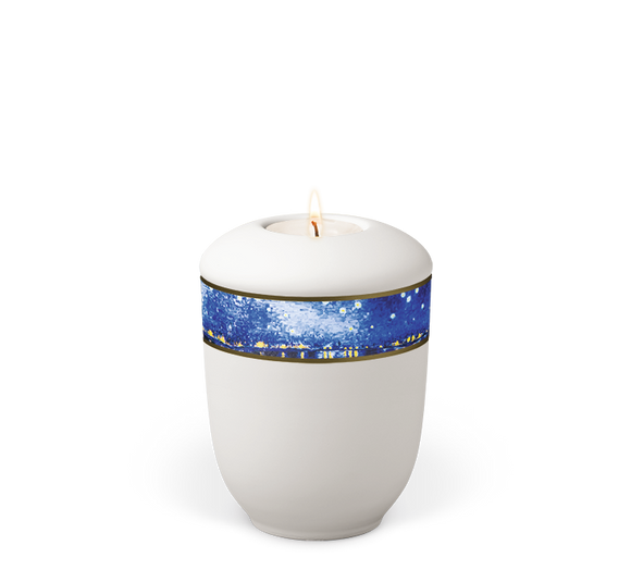 Heiso Gedenkurne Dekorband Van Gogh Keramik