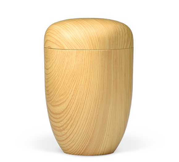 Heiso Elegance Oak Light foil coating Bio urn