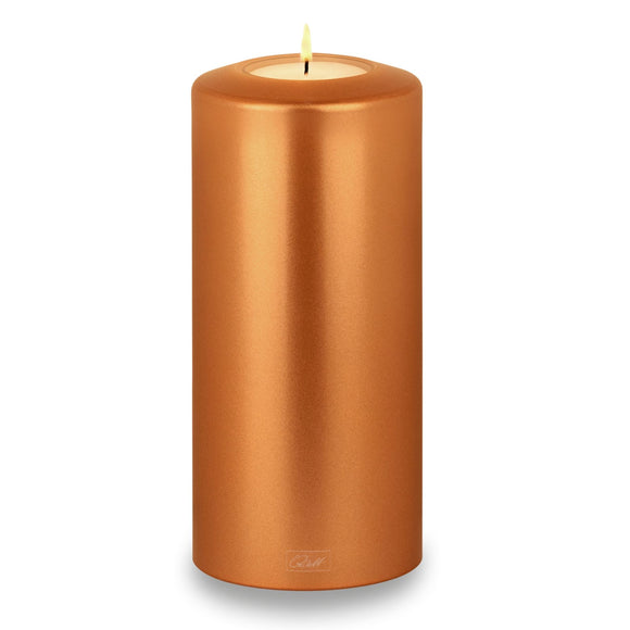 Qult Classic Porte-bougie à chauffe-plat en forme de bougie métallique