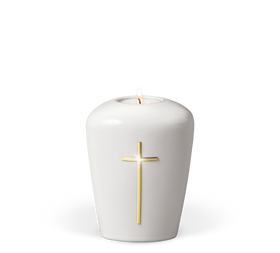 Heiso Gedenkurne Stripdome Keramik