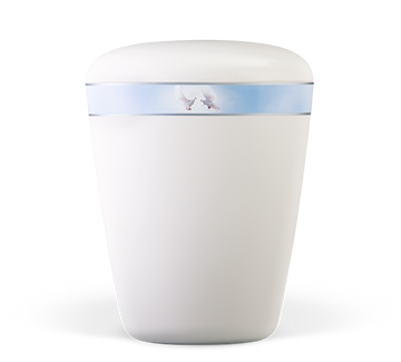 Heiso Exclusive decorative ribbon organic urn