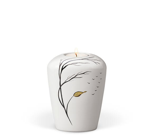 Heiso Gedenkurne Motiv Keramik