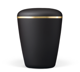 Urna orgánica Heiso Exclusive banda de oro cepillado - 0