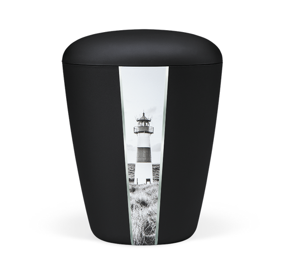 Heiso Exklusiv strisce decorative motivo urna biologica