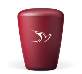 Heiso Exklusiv Motiv Taube Bio Urne - 0