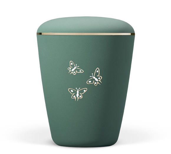 Heiso Exklusiv Motiv Olivgrün Bio Urne