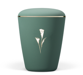 Heiso Urna ecológica motivo exclusivo verde oliva