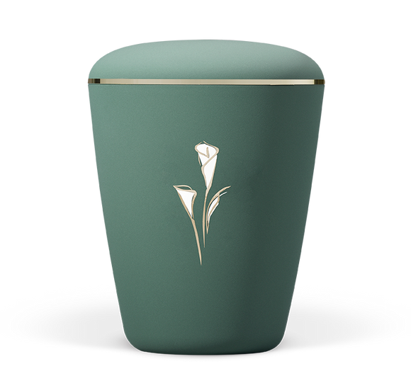 Heiso Exklusiv Motiv Olivgrün Bio Urne