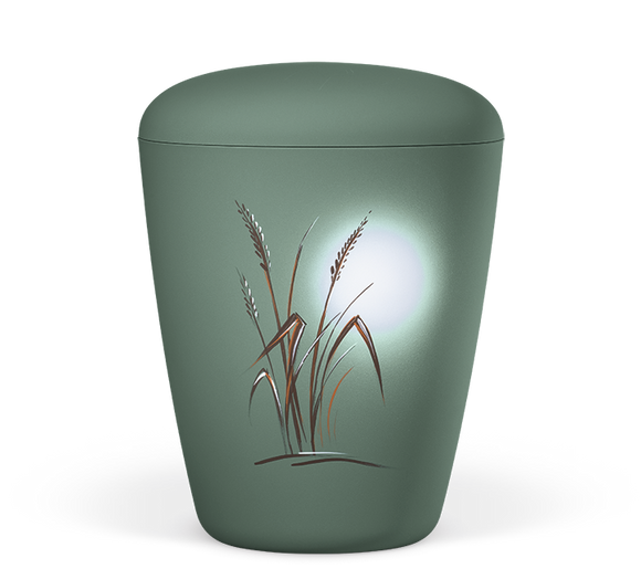 Heiso Exklusiv Motiv Olivgrün Bio Urne
