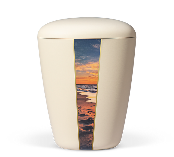 Heiso Exklusiv strisce decorative motivo urna biologica