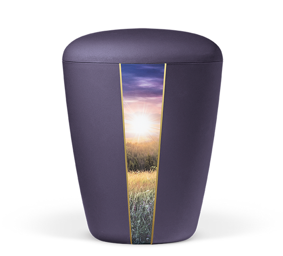 Heiso Exklusiv strisce decorative motivo urna biologica