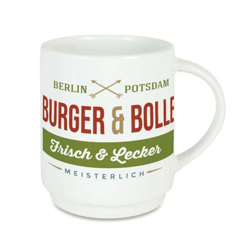 Lavabis Keramiktasse stapelbar weiß individuell bedruckt