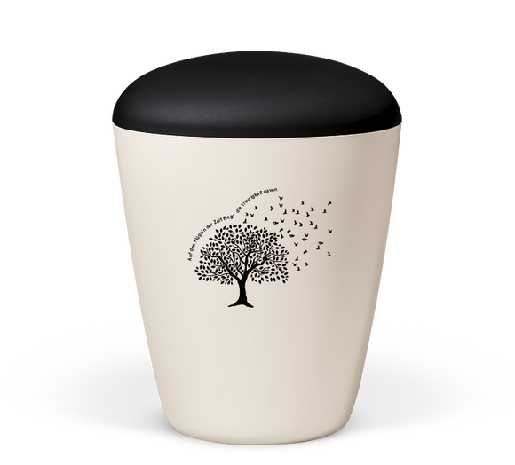 Heiso Urna biologica con testo e motivo esclusivi