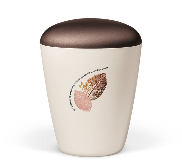 Heiso Urna biologica con testo e motivo esclusivi