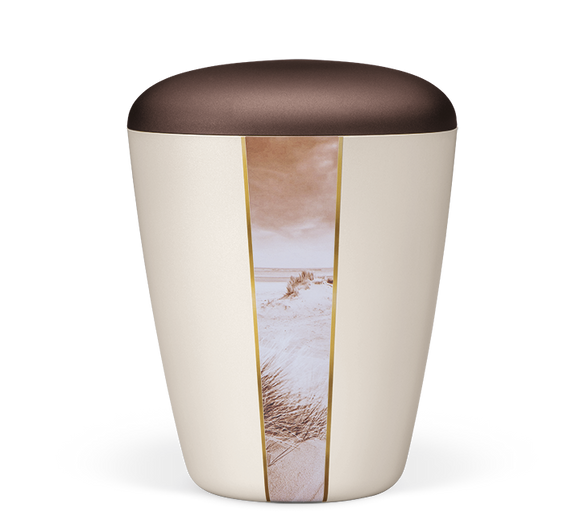 Heiso Exklusiv strisce decorative motivo urna biologica