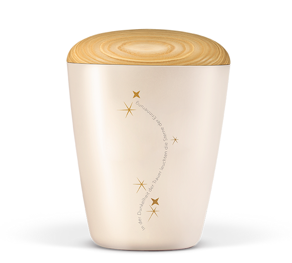 Heiso Urna biologica con testo e motivo esclusivi