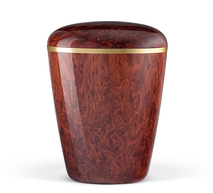 Heiso Exclusive root wood effect organic urn