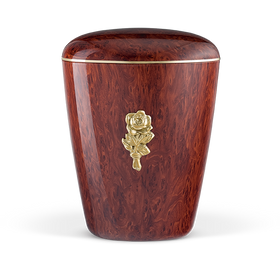 Heiso Exclusive root wood effect organic urn