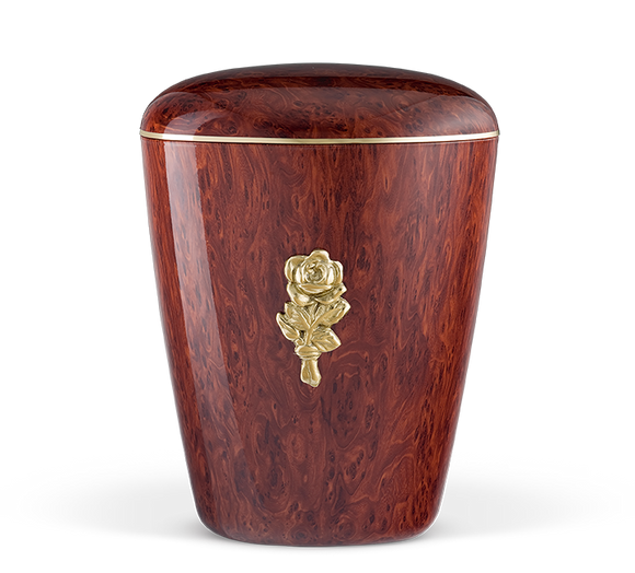 Heiso Exclusive root wood effect organic urn